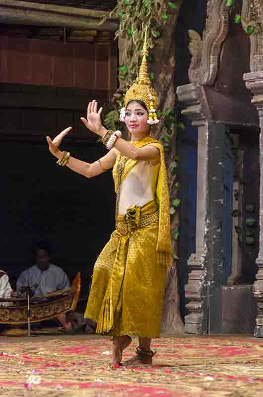 47 - Camboya - Siem Reap - danzas tradicionales